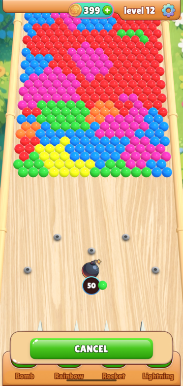 Lucky Bubble Hollow 3D Gameplay Screenshot 2